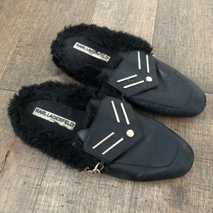 Karl Lagerfeld Cat Mules